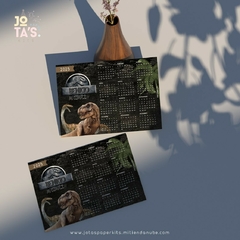 Calendario Mini 2025 JURASSIC WORLD