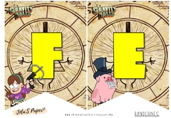 Kit Imprimible GRAVITY FALLS - Jotas Paper Kits