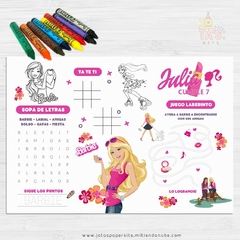 Lamina de Actividades BARBIE - comprar online