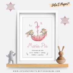 LÁMINA CONEJAS - comprar online