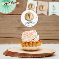 Kit Imprimible LEÓN BEBÉ - Jotas Paper Kits