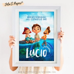 Kit Imprimible LUCA DISNEY - Jotas Paper Kits