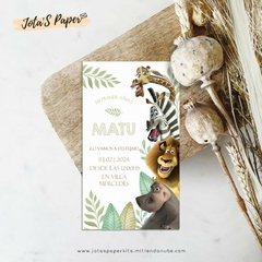 Kit Imprimible MADAGASCAR - comprar online