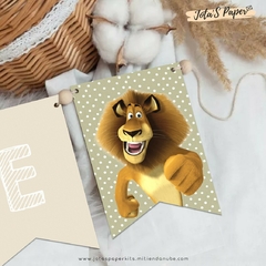Kit Imprimible MADAGASCAR - comprar online