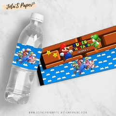 Kit Imprimible SUPER MARIO BROS - Jotas Paper Kits