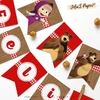 Kit Imprimible MASHA Y EL OSO