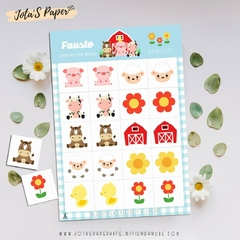 Juego de la Memoria GRANJA NENE CELESTE