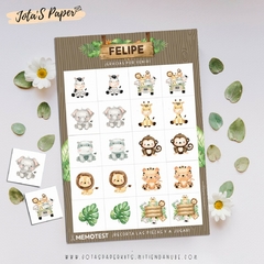 Juego de la Memoria SELVA SAFARI