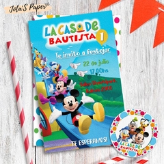 Kit Imprimible LA CASA DE MICKEY MOUSE 