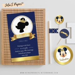 Kit Imprimible MICKEY REY - comprar online