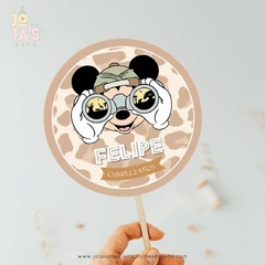 Kit Imprimible MICKEY SAFARI MOD2