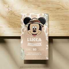 Kit Imprimible MICKEY SAFARI MOD2 - comprar online