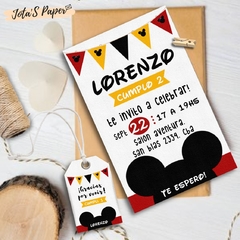 Kit Imprimible MICKEY