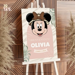 Kit Imprimible MINNIE SAFARI