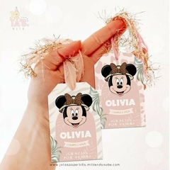 Kit Imprimible MINNIE SAFARI