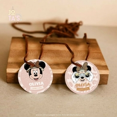 Kit Imprimible MINNIE SAFARI - Jotas Paper Kits