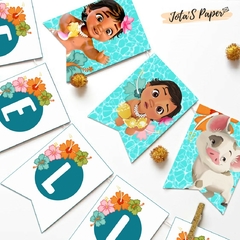 Kit Imprimible MOANA BEBE - comprar online