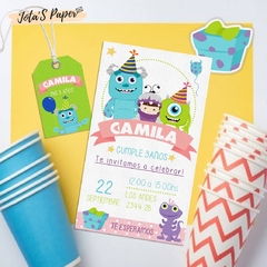Kit Imprimible MONSTER INC