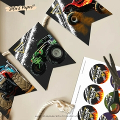 Kit Imprimible MONSTER JAM