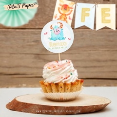 Kit Imprimible MONSTRUITOS - Jotas Paper Kits