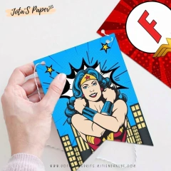 Kit Imprimible MUJER MARAVILLA - comprar online