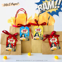 Kit Imprimible MUJER MARAVILLA - tienda online
