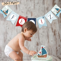 Kit Imprimible NAUTICAL PARTY - tienda online