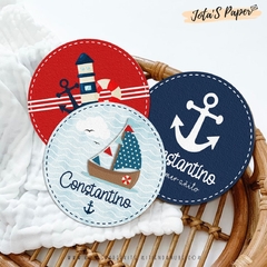 Kit Imprimible NAUTICAL PARTY - comprar online