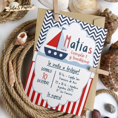 Kit Imprimible NAUTICO