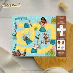 Juego Carrera Imprimible MOANA en internet