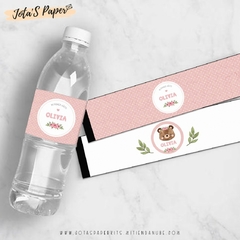 Kit Imprimible OSITA DEL BOSQUE FLORAL - tienda online