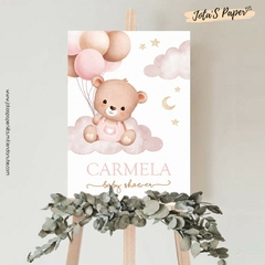 Kit Imprimible OSITA CON GLOBOS - tienda online
