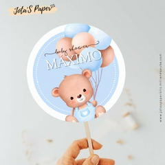 Kit Imprimible OSITO CON GLOBOS en internet