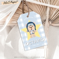 Kit Imprimible OSITO AVIADOR - Jotas Paper Kits