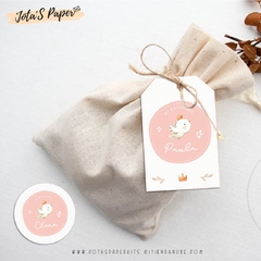 Kit Imprimible PAJARITO ROSA