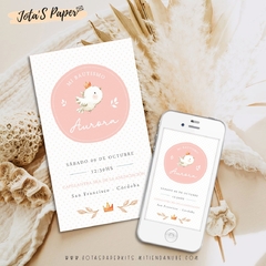 Kit Imprimible PAJARITO ROSA - tienda online