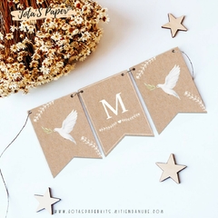 Kit Imprimible PALOMA KRAFT - tienda online