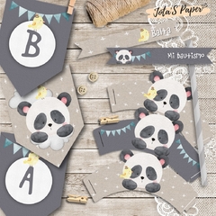 Kit Imprimible PANDA NENE
