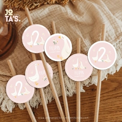 Imagen de Kit Imprimible PATITOS ROSA