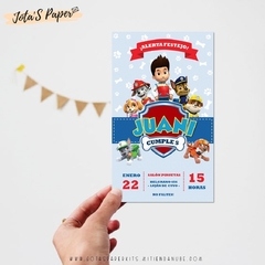 Kit Imprimible PATRULLA CANINA MOD2