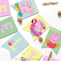 Kit Imprimible PEPPA&GEORGE DE VERANO