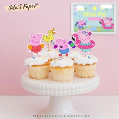 Kit Imprimible PEPPA&GEORGE DE VERANO - tienda online