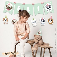 Kit Imprimible FIESTA DE CACHORROS - tienda online