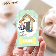 Kit Imprimible FIESTA DE CACHORROS - Jotas Paper Kits