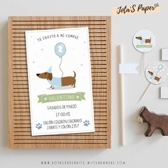 Kit Imprimible PERRITO SALCHICHA