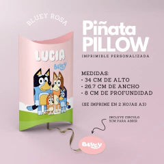 Piñata Pillow BLUEY ROSA