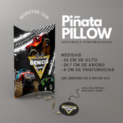 Piñata Pillow MONSTER JAM