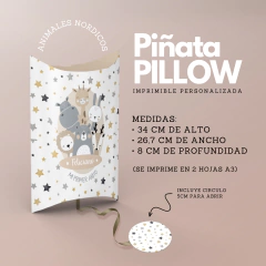 Piñata Pillow ANIMALES NORDICOS