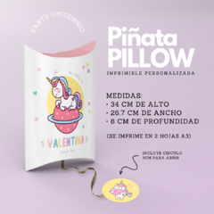 Piñata Pillow PARTY UNICORNIO - comprar online