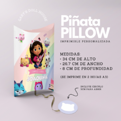 Piñata Pillow GABY Y LA CASA DE LAS MUÑECAS